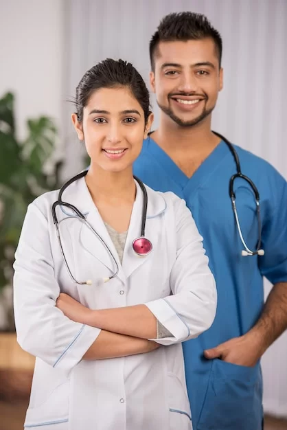 Male  and Female Nursing Attendant